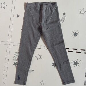 ❤️NWOT Polo Ralph Lauren Grey Leggings Size 6 Girl